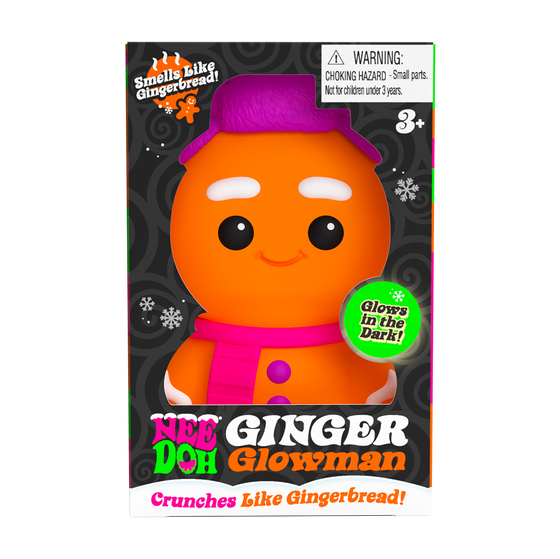 NeeDoh Ginger Glowman v7022